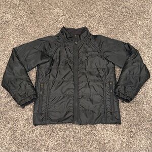 Nike ACG Thermal Layer 2 Puffer Jacket Youth Large Black Full Zip Outdoors